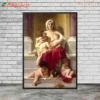 Religion Virgin Mary and Child With Saints Madonna Wall Pictures For Living Room Nordic Poster Wall Art Canvas Painting Unframed - Image 4