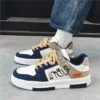 Male Sneakers Luxury Designer Shoes 2024New Men Casual Platform Shoe Lace-Up Fashion Printing Vulcanized Shoes Zapatillas Hombre - Image 6