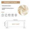 Taylor Retro Eras Tour Swift Y2K Tour Scarf for Women Warm Winter Shawl Wrap Music Concert Large Scarves with Tassel Daily Wear - Image 5
