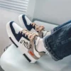 Male Sneakers Luxury Designer Shoes 2024New Men Casual Platform Shoe Lace-Up Fashion Printing Vulcanized Shoes Zapatillas Hombre - Image 5