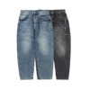 Streetwear Fashion Men Hip Hop Loose Casual Wide Leg Denim Jeans Pants Male Japan Korean Vintage Harem Jeans Trousers - Image 4