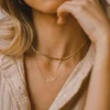 Taylors SWIFTIE Folklore Letter Necklace For Women Girl Fashion Stainless Steel Jewelry Neck Choker Fans Gift - Image 4