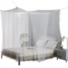 1pcs Moustiquaire Canopy White Four Corner Post Student Canopy Bed Mosquito Net Netting Queen King Twin Size Mosquito Tent - Image 3