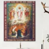 Canvas Painting Religion Virgin and Child Wall Art Picture Prints and Poster Portrait Icon Sacred Home Decor Picture Painting - Image 3