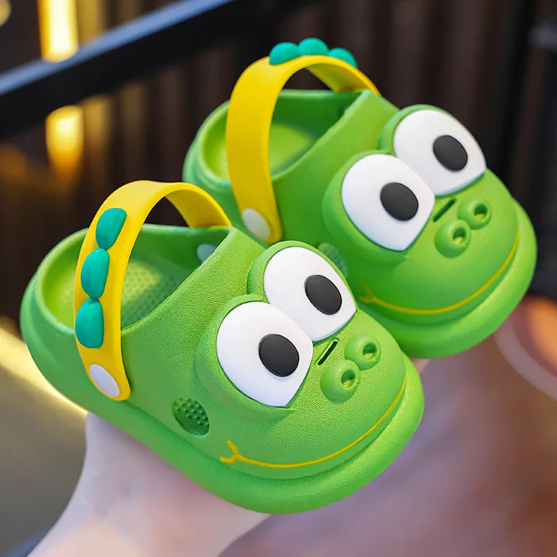 Summer Aged 0-4 Children Slippers Cute Cartoon Rabbit Baby Sandals For Girls Flip Flops Non-Slip Toddler Home Kids Garden Shoes