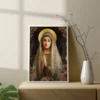 Vintage Virgin Mary Wall Art Posters Prints Canvas Painting Catholic Religion Christ Wall Art Picture for Living Room Home Decor - Image 3