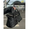 YS Soft Leather Lingge Travel For Women 2023 New Underarm Single Shoulder Boarding Luggage Large Shopping Handheld Fitness Bag - Image 2
