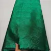 New Arrival African Brocade Lace Fabric Jacquard Organza Fabric High Quality Damask Jacquard for Wedding Evening Dresses 5yards