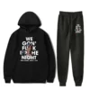 Beyonce Renaissance World Tour Disco Cowboy Hat Merch Hoodie Jogger Pants Two Piece Set Sweatshirts Sweatpants Women Men's Sets - Image 2