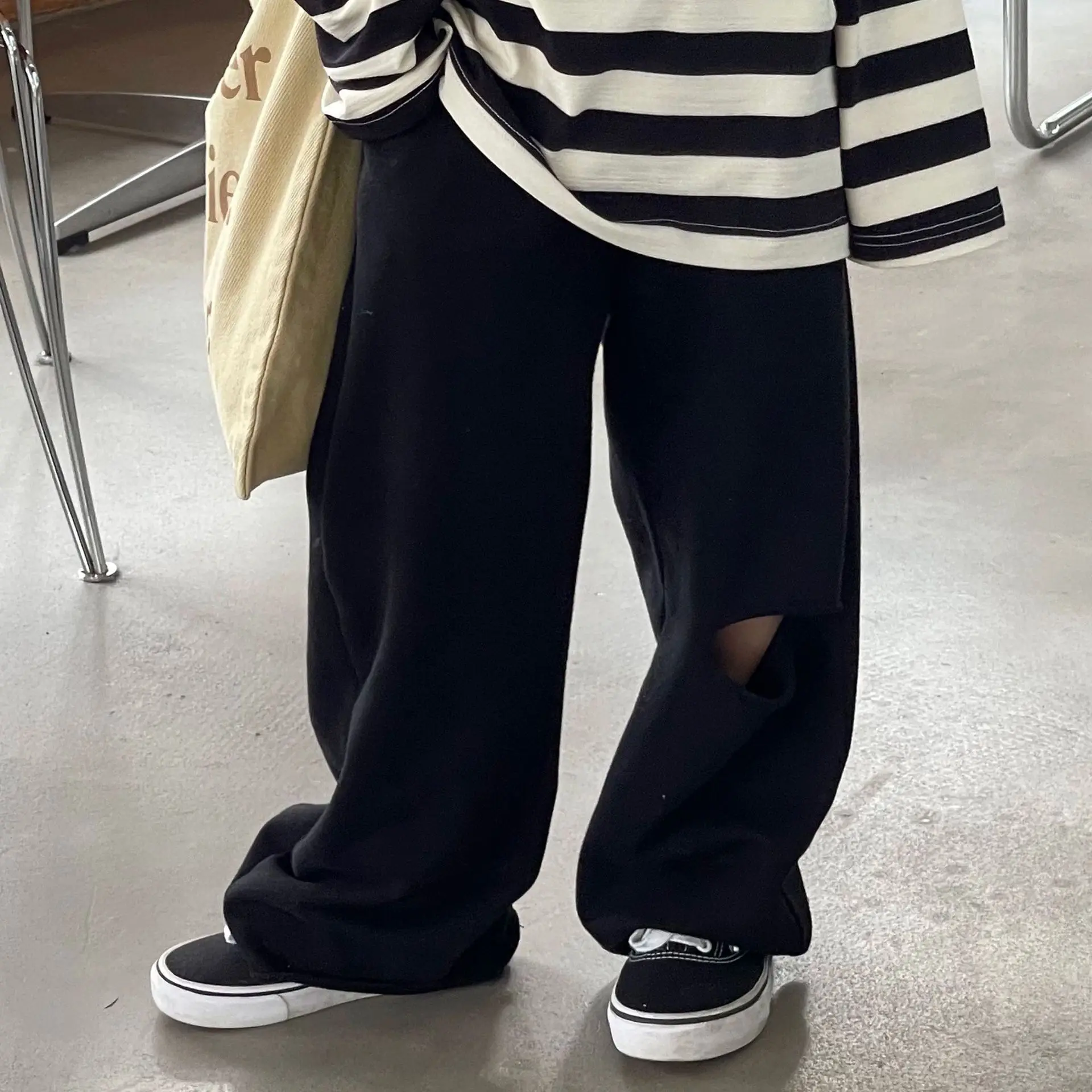 Children Clothing Kids Casual Pants 2024 New Spring Boys Korean Style Washed Solid Color Casual Comfortable Sweatpants