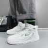 Brand Mens Casual Sneakers New High Top Casual Shoes for Women Designer Men Vulcanized Shoes 2024 Autumn Leather Sneakers Tennis - Image 7