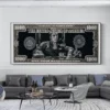 Classic Movie Canvas Painting Scarface Tony Montana Poster Dollar Wall Art Money Pictures Print Living Room Home Decor Artwork - Image 5