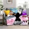 Fashion Singer T-Taylor Swift Pattern Blanket .Suitable For Sofa, Bed, Travel, Livingroom, Office, Couch, Chair, And Bed - Image 6