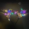 New Christmas Antler Headband Net Red Moose Night Market Deer Luminous Headband Christmas Jewelry Hairpin Hair Accessories - Image 6