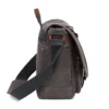 Nelion Messenger Bag for Men 17-17.3 Inch Laptop Bag Canvas Water-resistant Computer Bag Shoulder Bag School Work Briefcase - Image 3