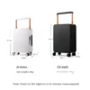 Fashion Rolling Luggage Case Medium Size Spinner Wheels Suitcase Lightweight Luxury Carrier Boarding Trolley Case 20 Inch - Image 5
