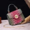 New Crocodile Pattern Small Square Bag Female Bag Wholesale Internet Celebrities Bag Female Thick Chain Handbag Money Bag sac - Image 6