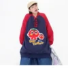 2024 New Spring Hooded Sweater Women's Casual Slimming Fashion Hoodie Korean Version Versatile Blouse Hip Hop Streetwear Tops - Image 2