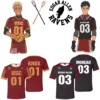 Men T-shirt Baru Kaus Pria/Wanita Atasan Anak-anak Pakaian MORIYAMA KNOX Jersey Cosplay The Foxhole Court Edgar Allan Ravens Lac - Image 2