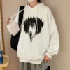 Cartoon Bear Hoodie Streetwear Hip Hop Women Amine Sweatshirts Casual Autumn High Street Hoodies Funny Harajuku Tops Male 2022 - Image 6