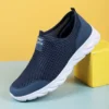 Casual Men's Sneakers Outdoor Non-Slip Men Shoes Mesh Ventilate Men's Sports Shoes Black Color Lightweight chaussure hommes - Image 3