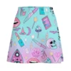 Girly Pastel Witch Goth Pattern Mini Skirt Summer skirt girls skirt womens skirts dress - Image 5