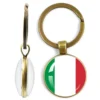 Greece,Jordan,Italy,Nigeria,Germany,Iran,Czech Republic,Coate d'Ivoire,Lithuania Double-Sided Keychain Nation Flag Key Ring Gift - Image 4