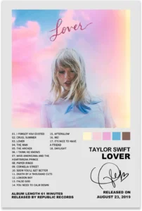 Tin Sign Taylor%Swift Poster Album Cover Poster Decor for Room Bedroom Wall Printing Poster Metal Signs 20x30cm 30x40cm - Image 2