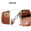 2024 New Large Capacity Bag Soft Square Women's Bag Hanging Decoration Handbag Solid Shoulder bag - Image 5
