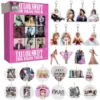 Christmas Is Coming Comes With Taylor Swift Character 24 Gifts Acrylic Decorative Keychain Surprise Pendant Fans Christmas Gifts - Image 3