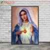 Vintage Virgin Mary Jesus Christ Religion Poster Wall Art Canvas Painting Wall Pictures For Living Room Home Decor Unframed - Image 6