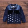 3pcs Jeans Suit Jacket Cotton T-Shirt Pants Spring Autumn Suit Baby Boy Girl Clothes Infant Set Kids 1-4 Years Sport Clothing - Image 5