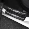 Car Door Sill Carbon Fiber Sticker Threshold Side Anti Scratch Waterproof Anti Scratch Interior for Suzuki Swift Car Accessorie - Image 3