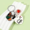 Cross-border Amazon Europe and the United States creative TS key chain Taylor swift pendant Taylor metal key chain wholesale - Image 4