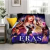 Fashion Singer T-Taylor Swift Pattern Blanket .Suitable For Sofa, Bed, Travel, Livingroom, Office, Couch, Chair, And Bed - Image 3