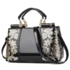 New Patent Leather Shiny Women Bag Fashion Luxury Design Atmospheric Handbag Large Capacity Women's Shoulder Messenger Bag - Image 2