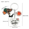 Cross-border Amazon Europe and the United States creative TS key chain Taylor swift pendant Taylor metal key chain wholesale - Image 3