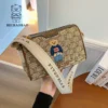 beibaobao 2024 Single Shoulder Bag Casual Fashion Crossbody Bag Women's Little Bear Pillow Bag European and American Phone Bag - Image 5