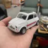 1:36 Alloy Pull Back Fiat 500 Car Model,Classic Collection Model Ornament,2 Doors Children's Toys,Wholesale Free Shipping