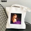 Taylor Singer Swift Tote Bags for Women Polyester/cotton Shopping Bag Resuable Eco Aesthetic Shoulder Bag Sac De Luxe Femme - Image 6