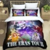 DIY printed female singer Taylors-Swift bedding set soft duvet pillow case comfortable sheet/double bed full size set - Image 5