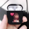 Fashion Singer-Taylors-Swifts Soft silicone TPU Case For AirPods Pro2 1 2 3 Black Silicone Wireless Bluetooth Earphone Box Cover - Image 4