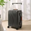 Fashion Rolling Luggage Wide Handle Travel Suitcase Unisex Trunk Large Capacity Silent Universal Wheel Aluminum FrameTrolleyCase - Image 3