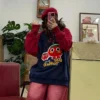 2024 New Spring Hooded Sweater Women's Casual Slimming Fashion Hoodie Korean Version Versatile Blouse Hip Hop Streetwear Tops - Image 4