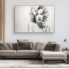 Marilyn Monroe Wall Art Canvas Print Marilyn Monroe Poster Marilyn Monroe Black White Art Canvas Poster Home Decor - Image 2