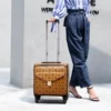 Small luggage 14 "boarding box Female 18" trolley box Light suitcase Female new combination box travel box - Image 5