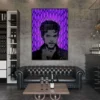 Neon Effect Art Famous Singer Canvas Prints Poster Rapper Glowing Wall Decor Painting Hip Hop Star Pictures For Home Living Room - Image 5