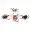 2" Scorpion Insect Brooches Natural Healing Crystal Stone Pin Necklace Pendant Fashion Jewelry Pub Accessory For Women Man Gifts - Image 6