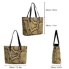 Fashion Serpentine Print Handbags Women Luxury G-Guccis Tote Bag Aesthetic Work Shoulder Bag Top-Handle PU Leather Hand Bag Xmas - Image 2