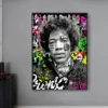 Graffiti Pop Artwork Famous Portrait Canvas Painting Posters Street Wall Art Picture for Living Room Home Decoration - Image 5